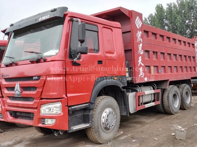 Used HOWO Dump Truck 371 6x4