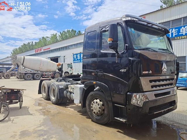 Used HOWO A7 Tractor Truck low roof