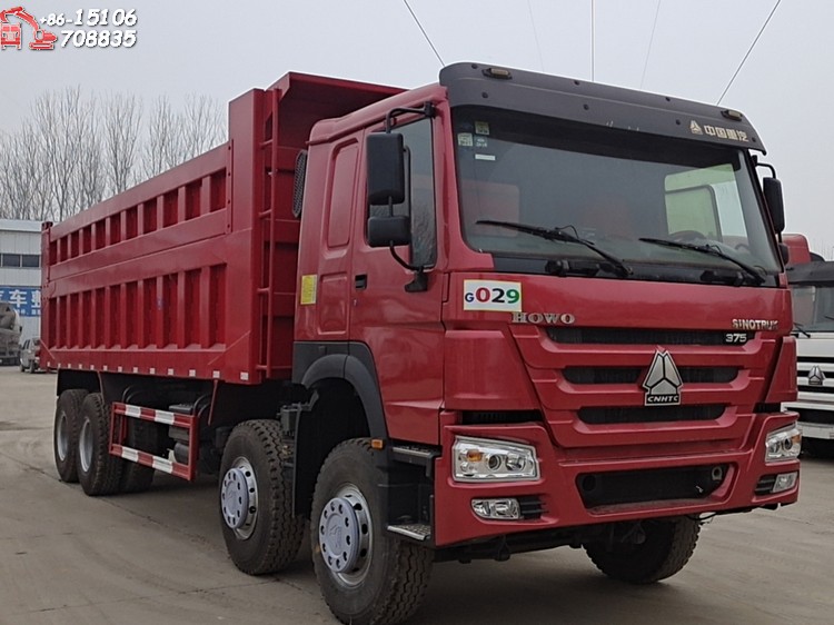 Used HOWO 8x4 Dump Truck 12 Wheel