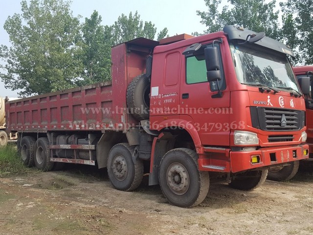 HOWO 8x4 DUMP TRUCK 371 www.truck-machine.com