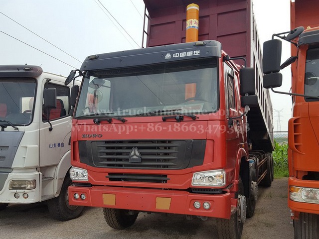 HOWO 8x4 DUMP TRUCK 371 www.truck-machine.com