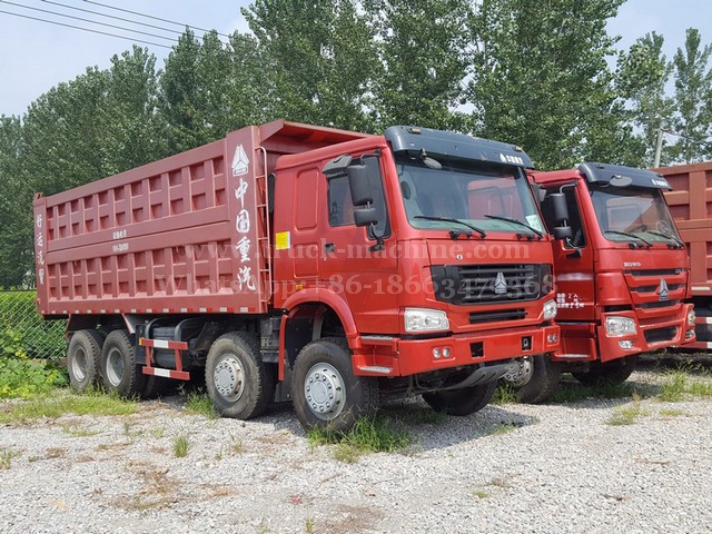 HOWO 8x4 DUMP TRUCK used 336 www.truck-machine.com