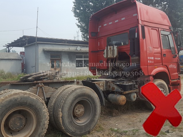 use howo or shacman truck tractor head, very WRONG!