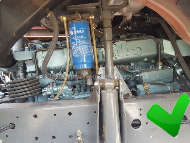 HOWO sinotruck engine was maintained in proper way.